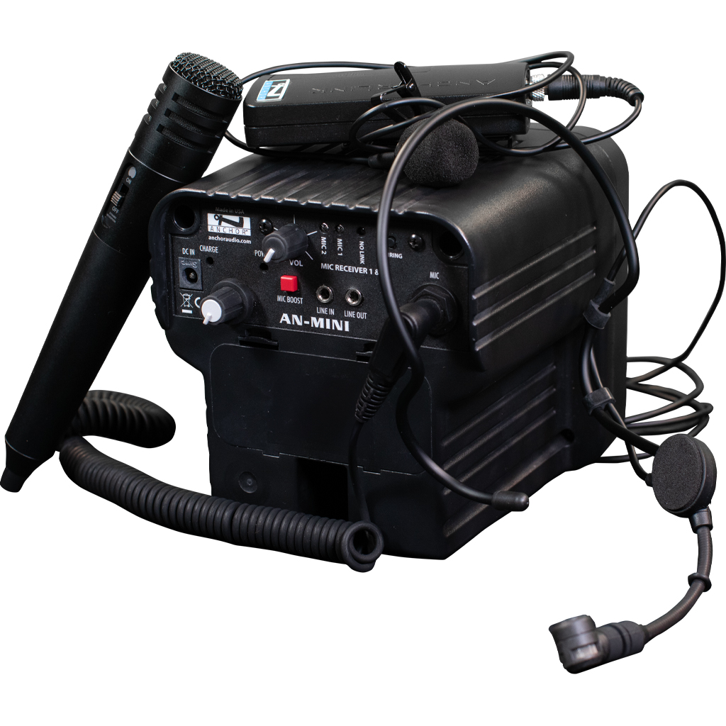 Image of a portable PA system.