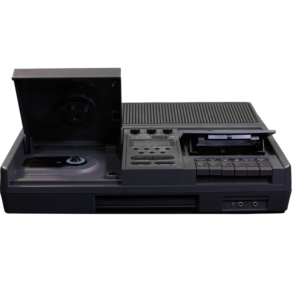 Image of cd/cassette player.