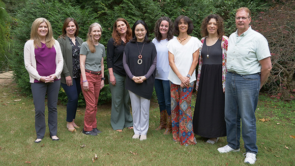 Group photo of the 2023-2024 Senior Teaching Fellows at UGA.